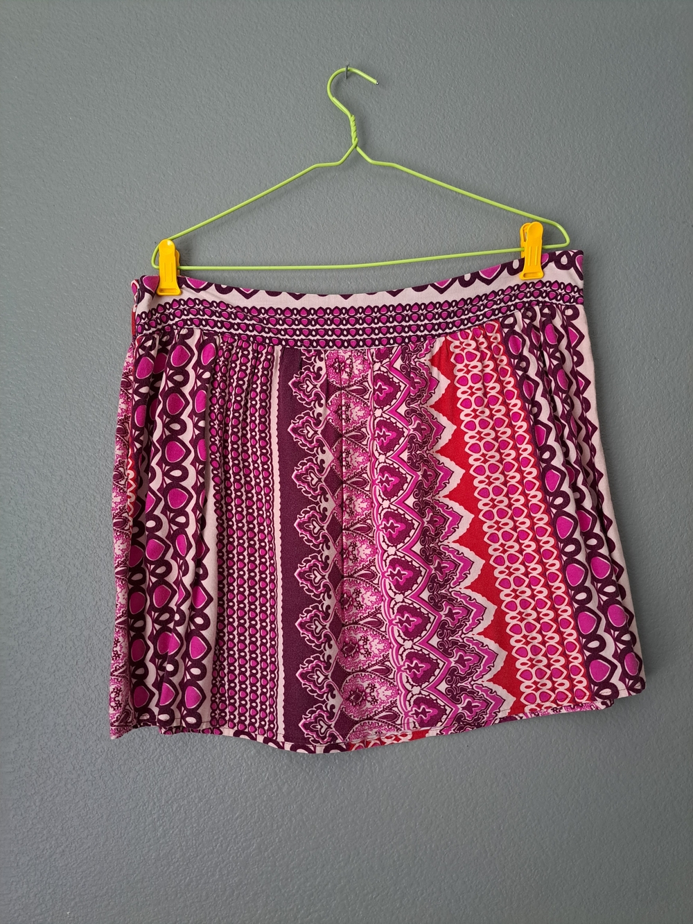 Pink & Red Skirt